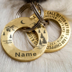 Custom Engraved Pet ID Tags Anti Lost Dog Tag