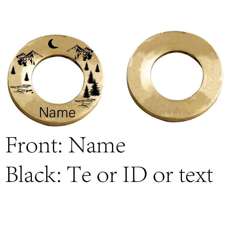 Custom Engraved Pet ID Tags Anti Lost Dog Tag