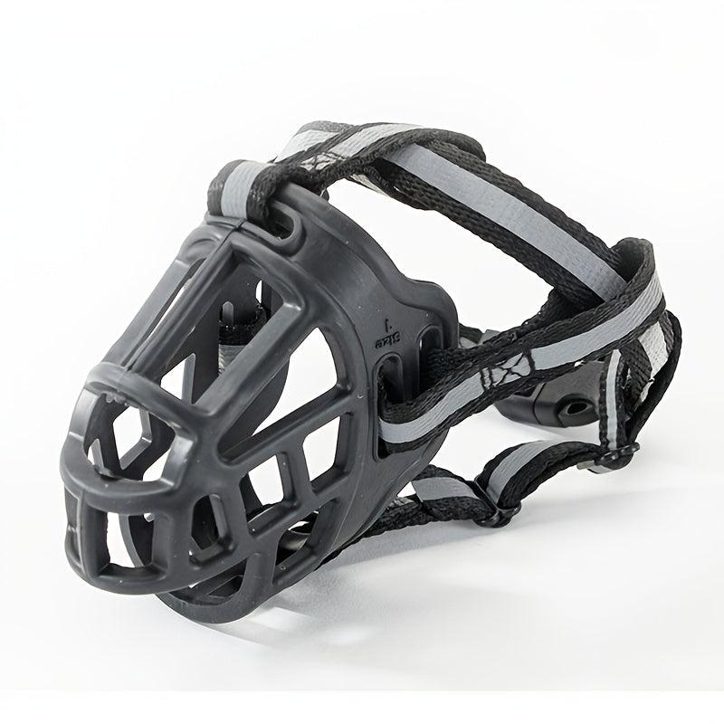 Reflective Dog Muzzle for Safety & Security