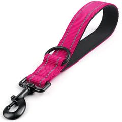 Taglory Short Dog Leash Traffic Padded Handle Heavy Duty Nylon Dog Lead