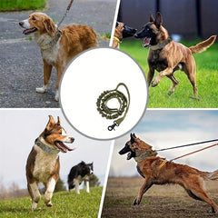 Tactical Dog Collar & Leash Set for Outdoor Adventures