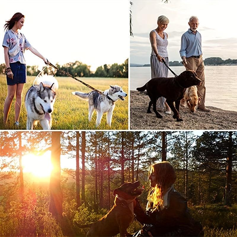 Tactical Dog Collar & Leash Set for Outdoor Adventures