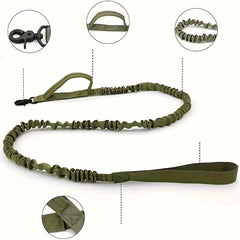 Tactical Dog Collar & Leash Set for Outdoor Adventures