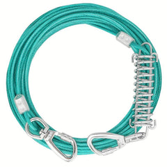 Heavy Duty Dog Tie Out Cable 100FT for Large Dogs Up To 120lbs