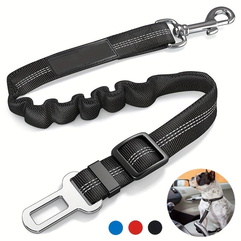 Nylon Dog Seat Belt Car Safety Harness Leash