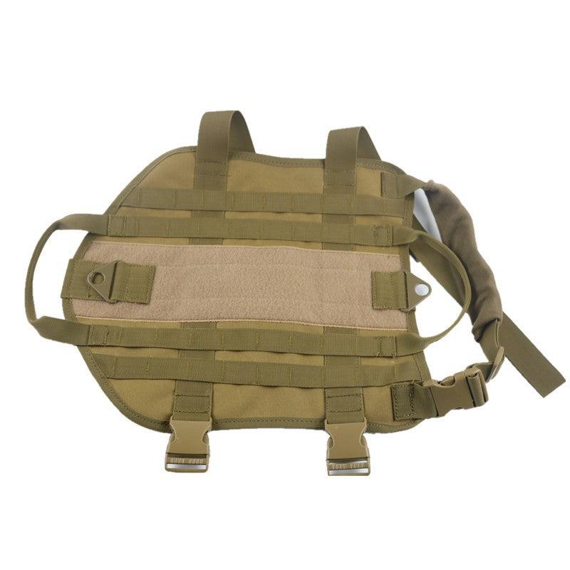 Adjustable Tactical Dog Harness for Training - Outdoor Vest with Handle
