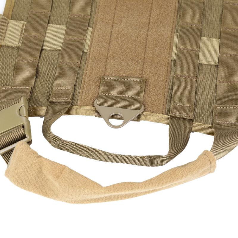 Adjustable Tactical Dog Harness for Training - Outdoor Vest with Handle