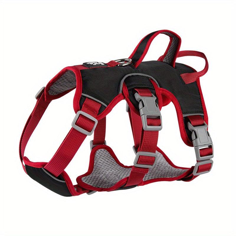 Tactical Dog Harness for Small Medium Large Dogs Soft Handle Anti Breakaway