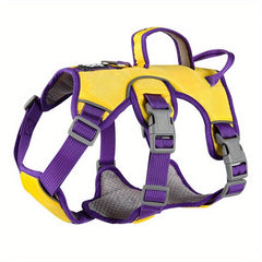 Tactical Dog Harness for Small Medium Large Dogs Soft Handle Anti Breakaway