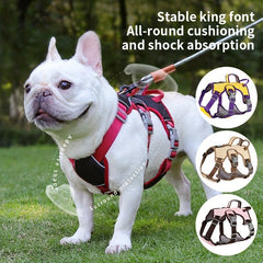Tactical Dog Harness for Small Medium Large Dogs Soft Handle Anti Breakaway