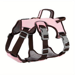 Tactical Dog Harness for Small Medium Large Dogs Soft Handle Anti Breakaway