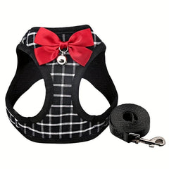 Escape Proof Dog Harness & Leash Set Lightweight Breathable Adjustable