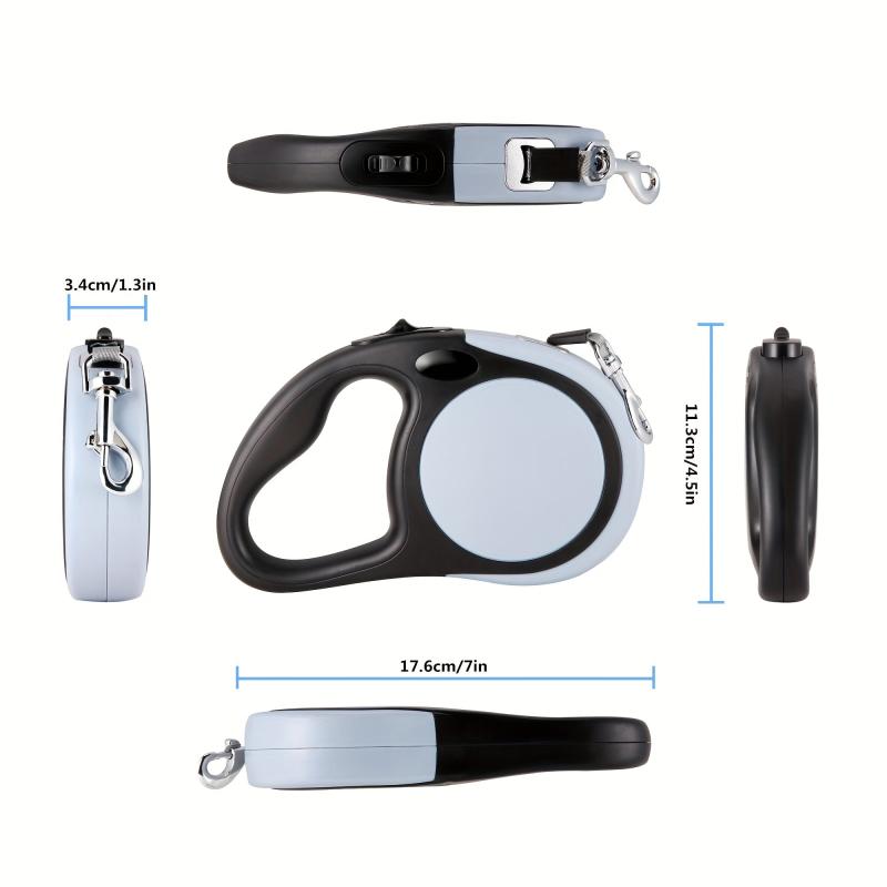 Retractable Dog Leash 16 FT for Medium Large Dogs Up To 44lbs