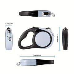 Retractable Dog Leash 16 FT for Medium Large Dogs Up To 44lbs