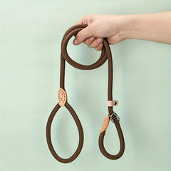 Heavy Duty Dog Slip Lead Braided Rope Leash Large Medium Dogs