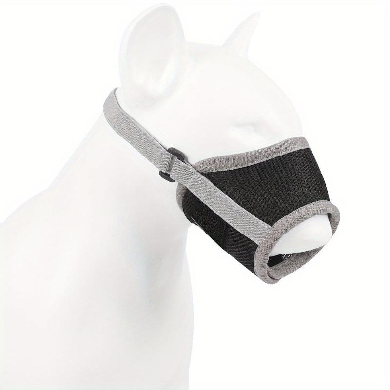 Soft Nylon Dog Muzzle for Small and Medium Dogs