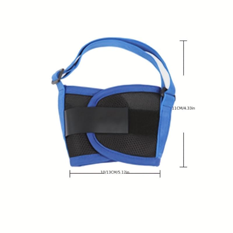 Soft Nylon Dog Muzzle for Small and Medium Dogs