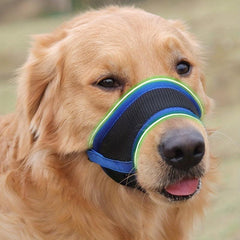 Soft Nylon Dog Muzzle for Small and Medium Dogs