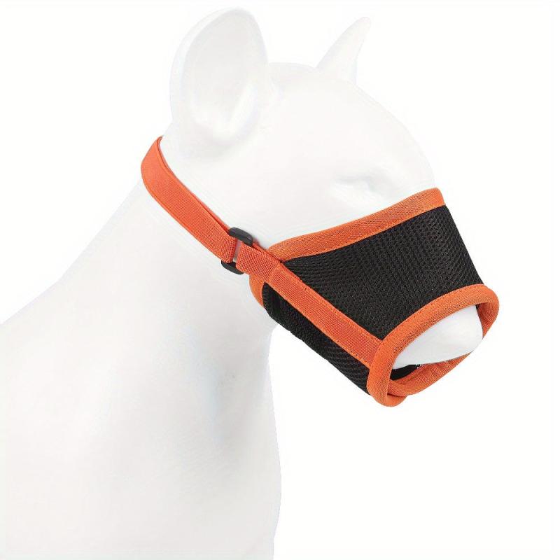 Soft Nylon Dog Muzzle for Small and Medium Dogs