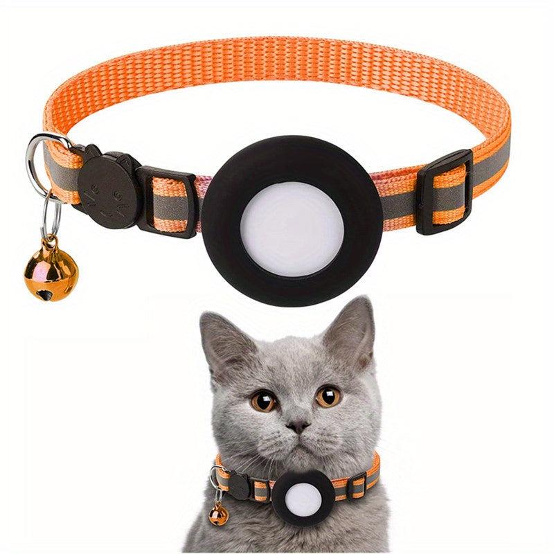 Reflective Anti Lost Cat Collar For Airtag Waterproo...