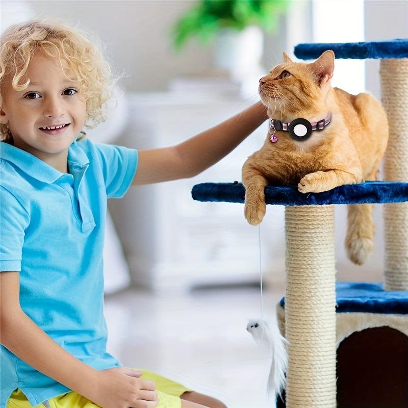 Reflective Anti Lost Cat Collar For Airtag Waterproo...