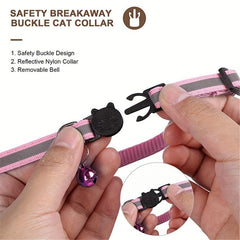 Reflective Anti Lost Cat Collar For Airtag Waterproo...