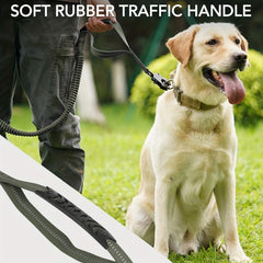 Heavy Duty Tactical Dog Leash 4 6FT Shock Absorbing Bungee Leash