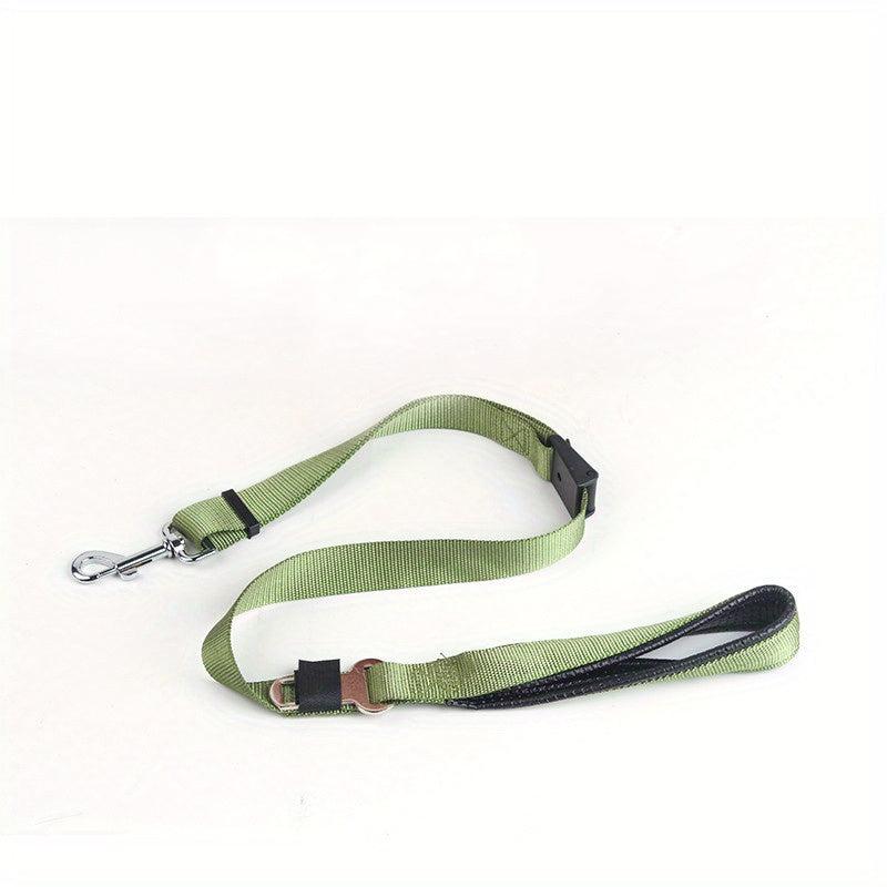 Pet Car Safety Rope Dog Seat Belt Adjustable Retractable Traction