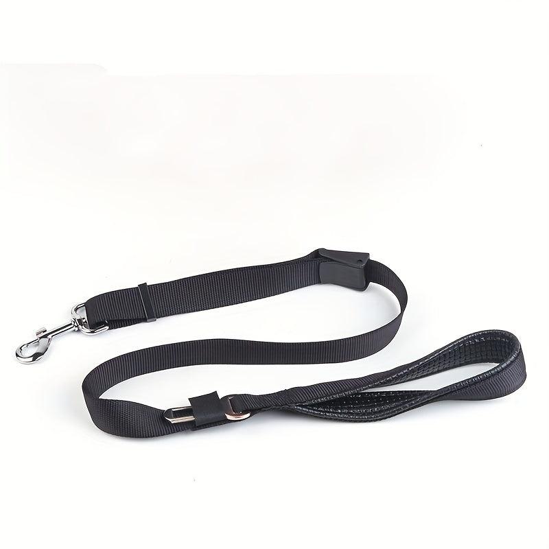 Pet Car Safety Rope Dog Seat Belt Adjustable Retractable Traction