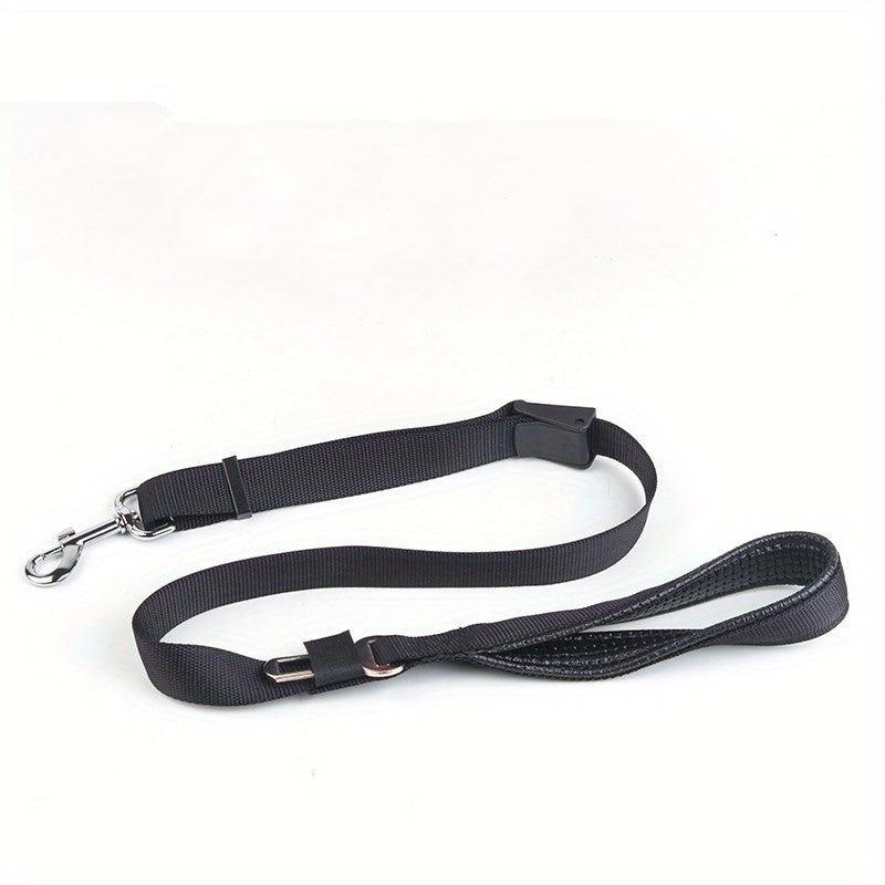 Pet Car Safety Rope Dog Seat Belt Adjustable Retractable Traction