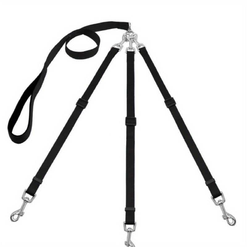 3 in 1 Nylon Dog Leash with Padded Handle for Outdoor Walking