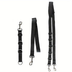 3pc Hands Pet Grooming Leash with D Rings for Small and Medium Dogs and Cats