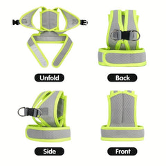 Escape Proof Cat Harness And Leash Adjustable Vest