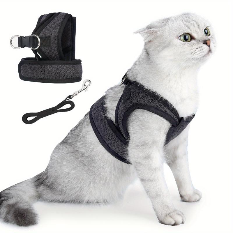 Escape Proof Cat Harness And Leash Adjustable Vest