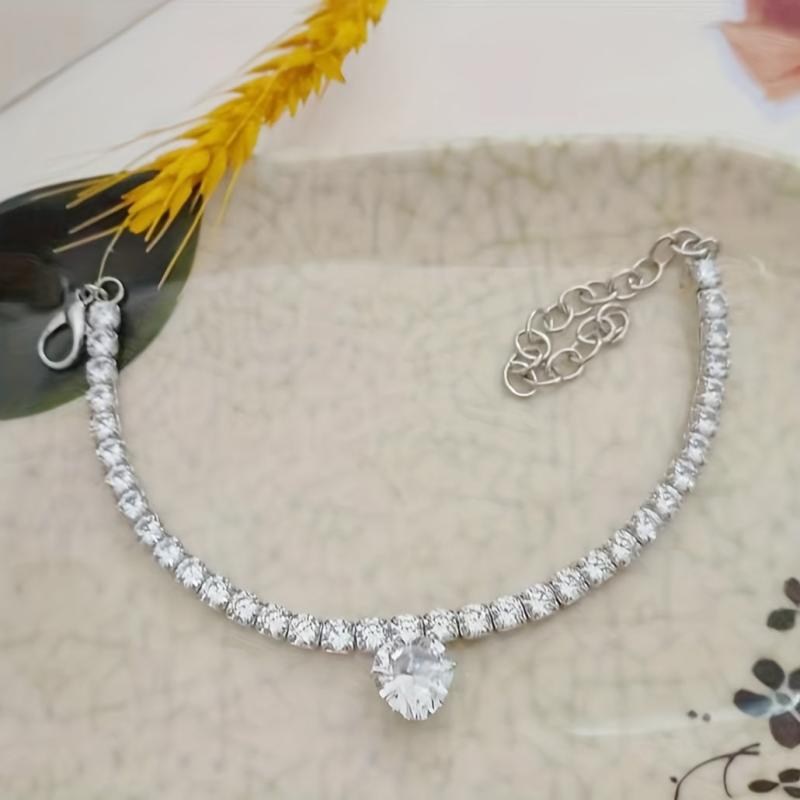 Sparkling Rhinestone Pet Necklace for Cats and Dogs