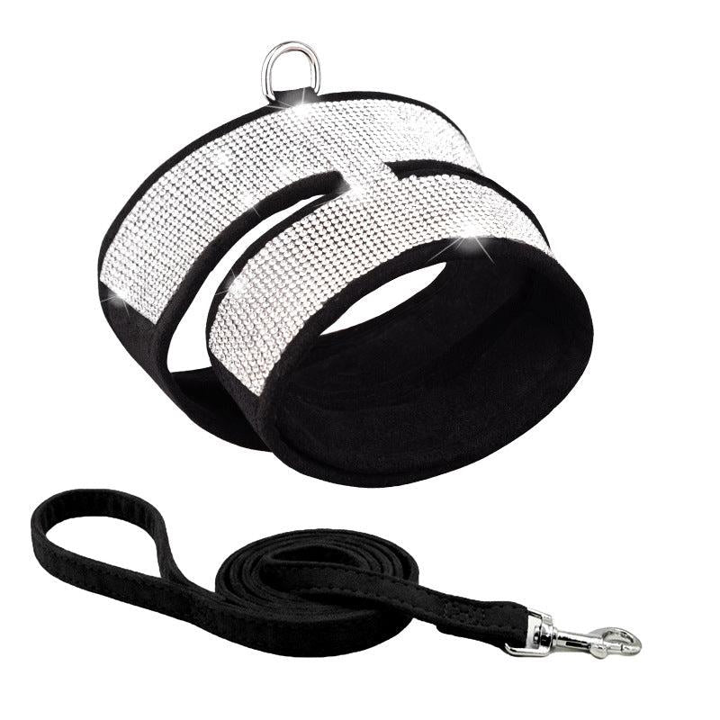 Sparkle & Shine Rhinestone Pet Harness for Dogs & Cats