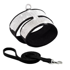 Sparkle & Shine Rhinestone Pet Harness for Dogs & Cats