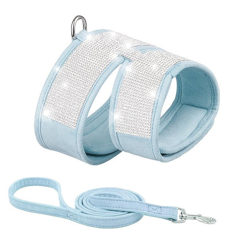 Sparkle & Shine Rhinestone Pet Harness for Dogs & Cats