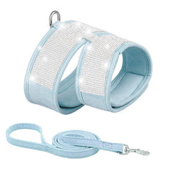Sparkle & Shine Rhinestone Pet Harness for Dogs & Cats