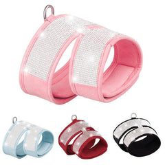 Sparkle & Shine Rhinestone Pet Harness for Dogs & Cats