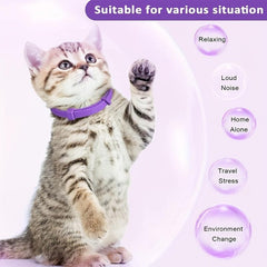 2pcs Pet Calming Collars For Cats & Dogs