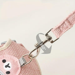 Stylish & Secure Pet Harness & Leash Set for Cats Hamsters Small Animals