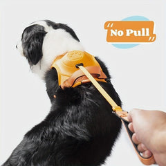 Adjustable Dog Harness & Retractable Leash Combo for Comfortable Walks