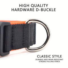Reflective Dog Collar Breathable Nylon Pet Collar