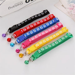 10pcs Pet Patch Collar with Bell - Variety of Vibrant Colors for Dogs and Cats