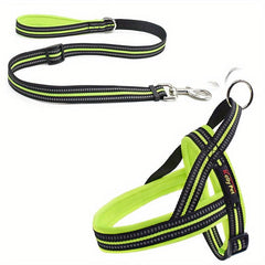 Mesh Dog Vest Harness & Leash Set for Small to Medium Dogs