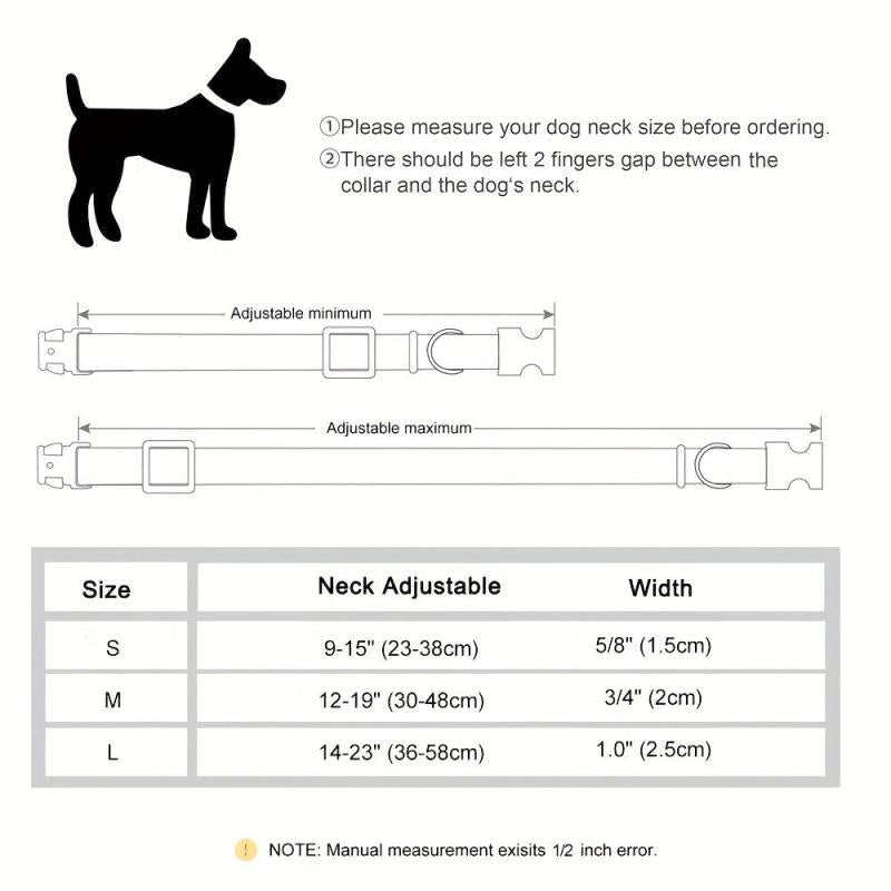 Custom Plaid Pet Collar Personalized Dog Collars With Bowtie
