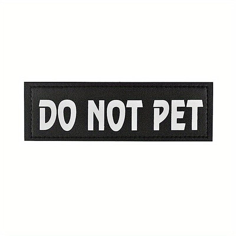 Customizable Pet Vest Patch for Enhanced Visibility and Safety