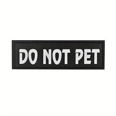 Customizable Pet Vest Patch for Enhanced Visibility and Safety