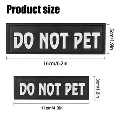 Customizable Pet Vest Patch for Enhanced Visibility and Safety
